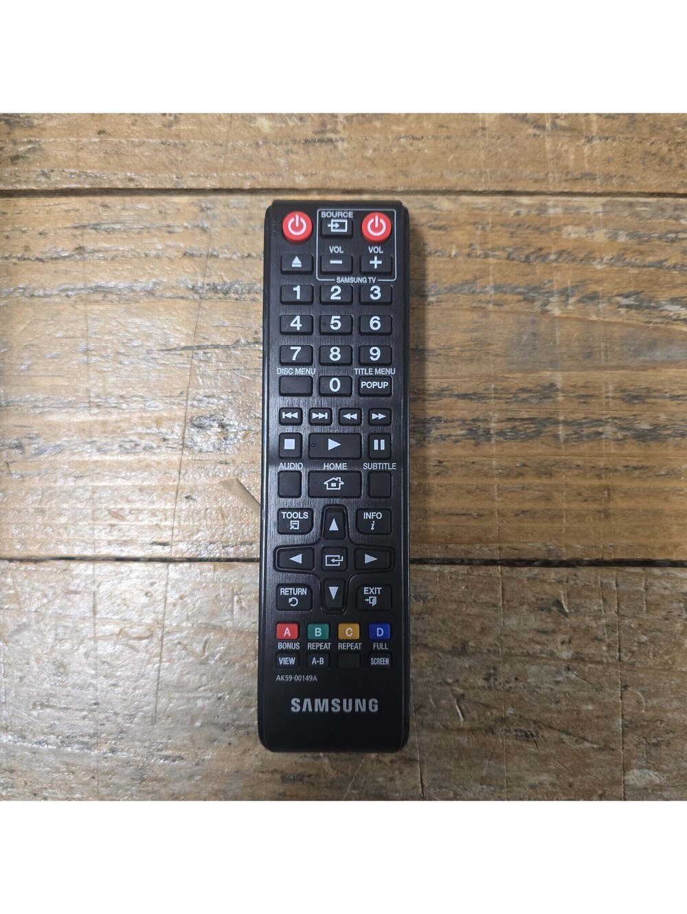Samsung AK59-00149A Remote Control (Blu-ray Player BD-JM51 BD-JM57C JM59) (T3)